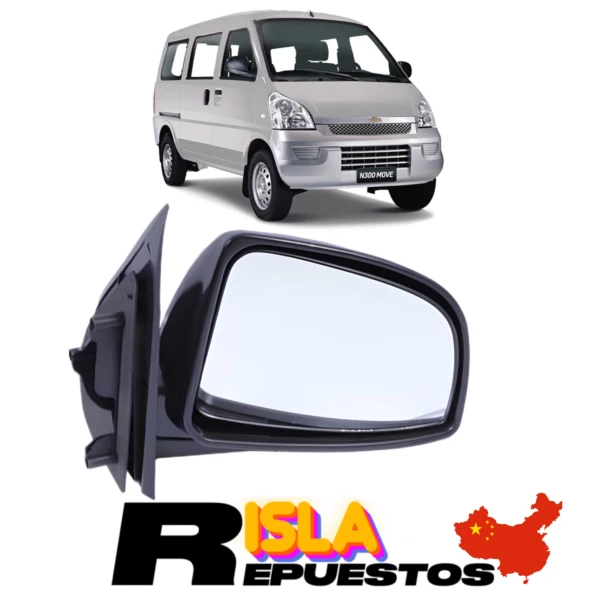 Espejo Derecho Para Chevrolet N300 2010 2020 1.2